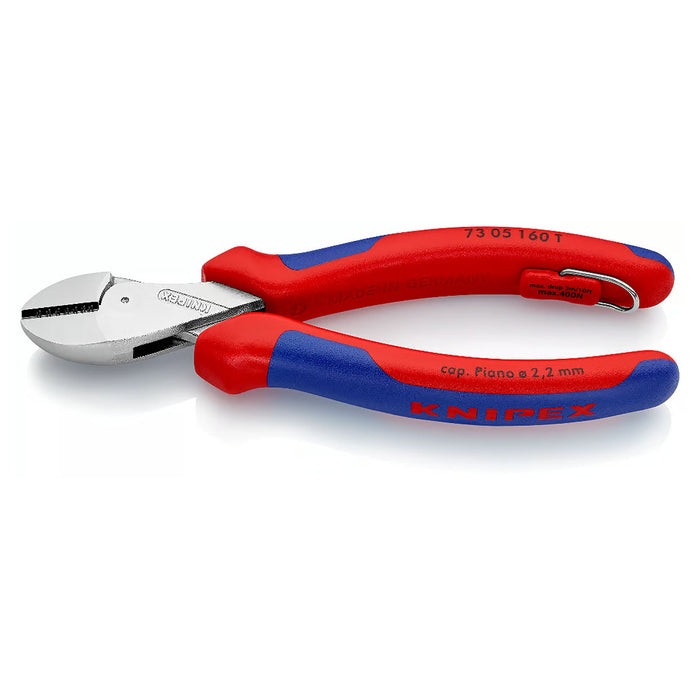 Kìm cắt dòng X-Cut KNIPEX chiều dài 160mm, mạ Chrome, tay cầm bọc nhựa chống trượt
