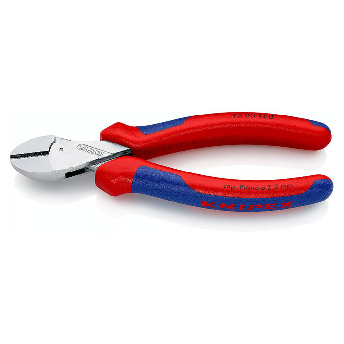 Kìm cắt dòng X-Cut KNIPEX chiều dài 160mm, mạ Chrome, tay cầm bọc nhựa chống trượt