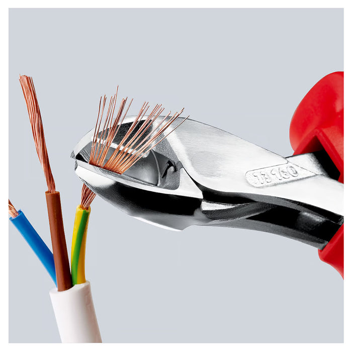 Kìm cắt dòng X-Cut KNIPEX cách điện 1000V, chiều dài 160mm, mạ Chrome