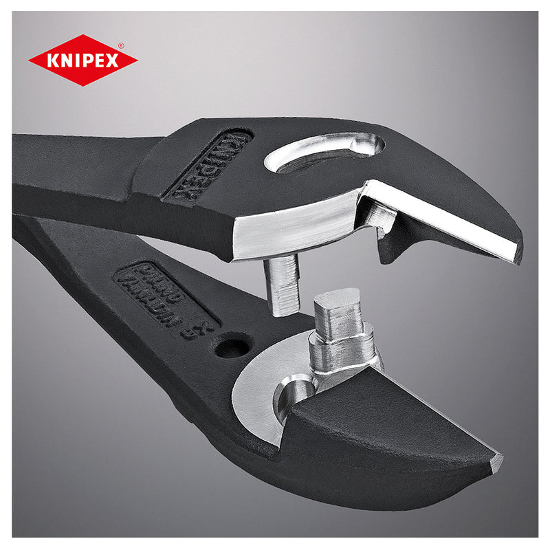 Kìm cắt dòng TwinForce KNIPEX chiều dài 180mm, mạ đen nhám, tay cầm bọc nhựa chống trượt