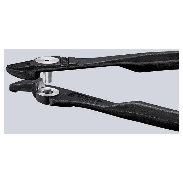 Kìm cắt trợ lực KNIPEX chiều dài từ 140mm - 250mm, mạ đen nhám, tay cầm bọc nhựa chống trượt