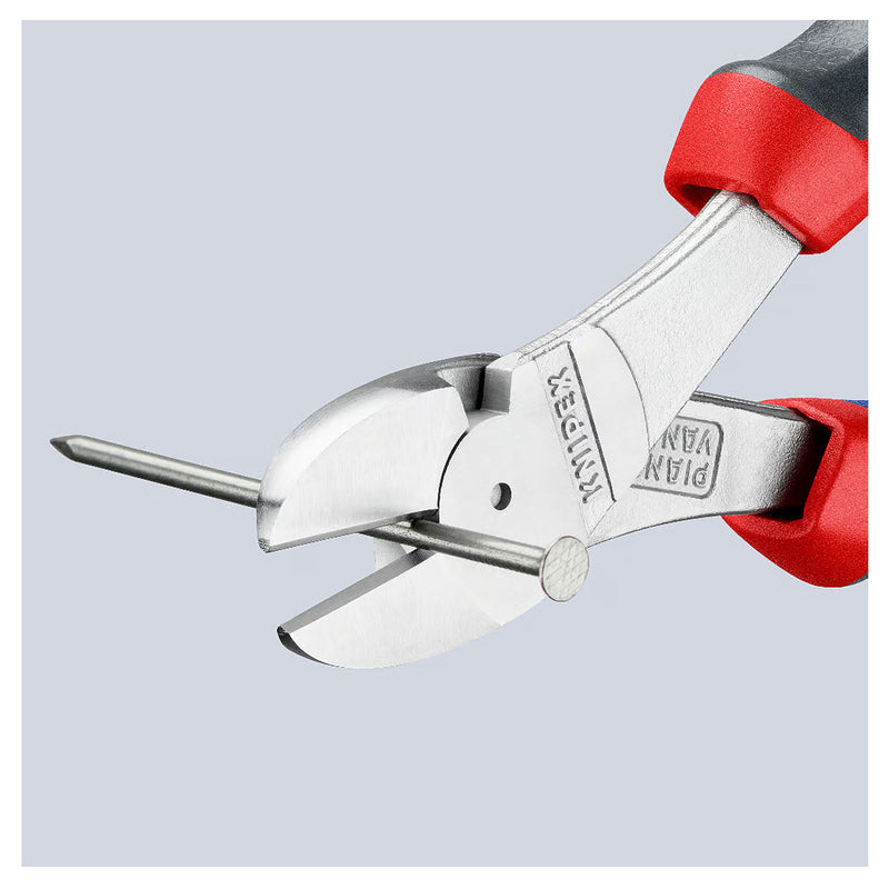 Kìm cắt trợ lực KNIPEX chiều dài 140mm - 250mm, mạ Chrome, tay cầm bọc nhựa đa thành phần chống trượt