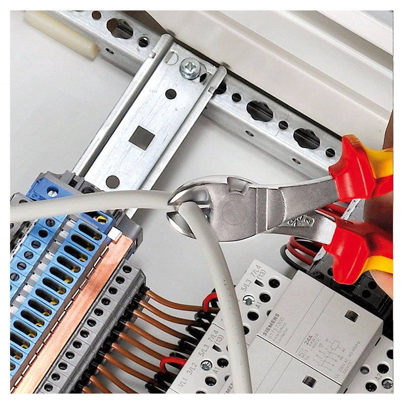 Kìm cắt trợ lực KNIPEX cách điện 1000V, chiều dài từ 160mm - 250mm, mạ Chrome