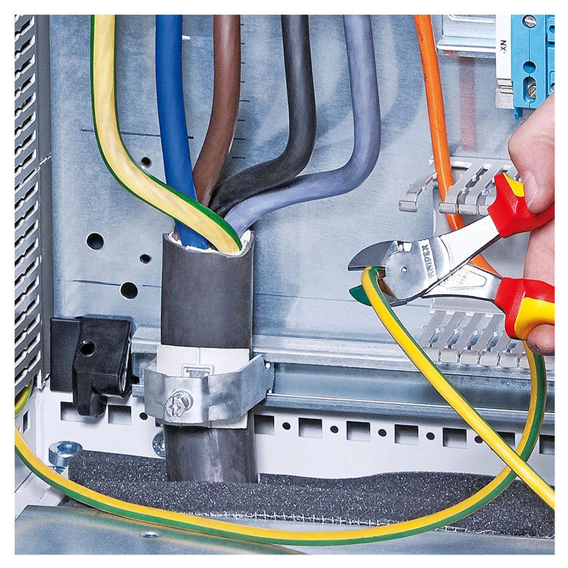 Kìm cắt trợ lực KNIPEX cách điện 1000V, chiều dài từ 160mm - 250mm, mạ Chrome