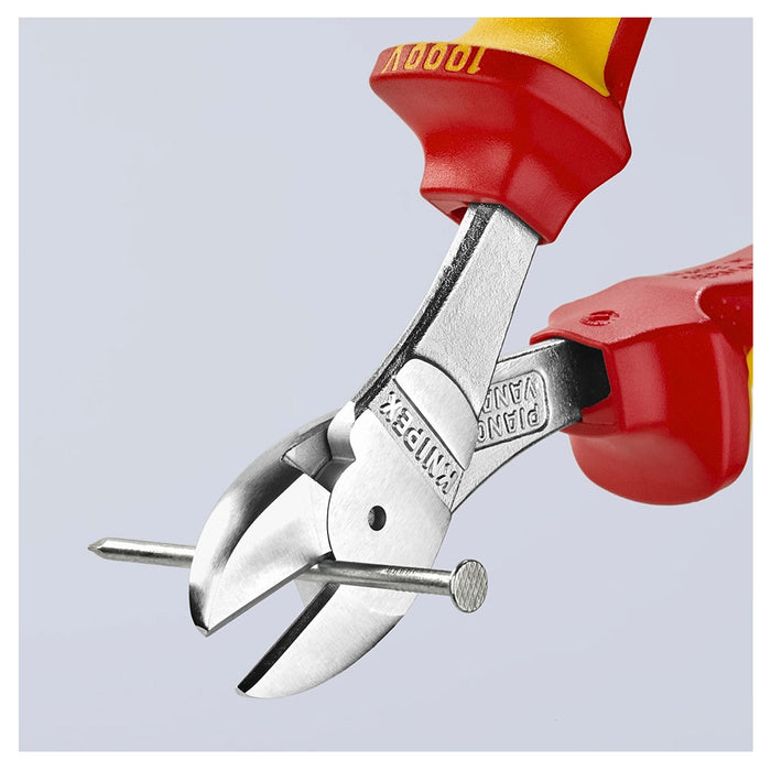 Kìm cắt trợ lực KNIPEX cách điện 1000V, chiều dài từ 160mm - 250mm, mạ Chrome