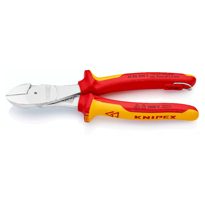 Kìm cắt trợ lực KNIPEX cách điện 1000V, chiều dài từ 160mm - 250mm, mạ Chrome