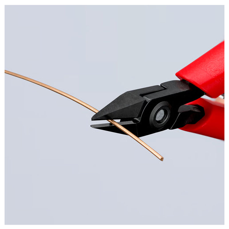 Kìm cắt linh kiện điện tử, có nang trợ lực KNIPEX 75 02 125 chiều dài 125mm, khả năng cắt từ 0.2mm - 1.3mm