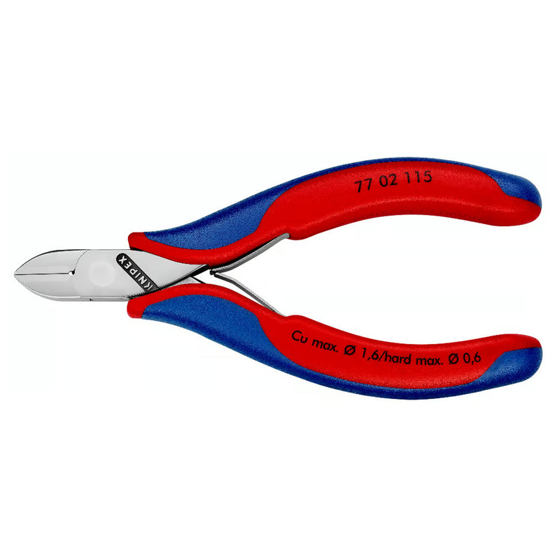 Kìm cắt linh kiện điện tử, có nang trợ lực, đầu mũi tròn KNIPEX chiều dài từ 115mm - 130mm, khả năng cắt từ 0.3mm - 2.0mm