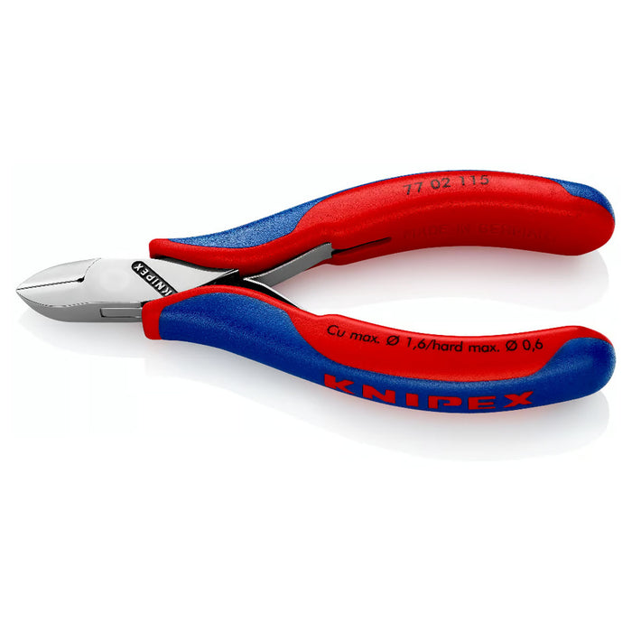 Kìm cắt linh kiện điện tử, có nang trợ lực, đầu mũi tròn KNIPEX chiều dài từ 115mm - 130mm, khả năng cắt từ 0.3mm - 2.0mm