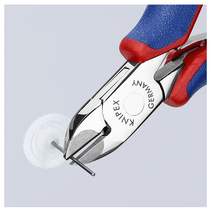 Kìm cắt linh kiện điện tử, dòng hiệu suất cao, lưỡi Carbide, chuyên cắt dây cứng KNIPEX chiều dài từ 120mm - 135mm, khả năng cắt từ 0.6mm - 2.0mm