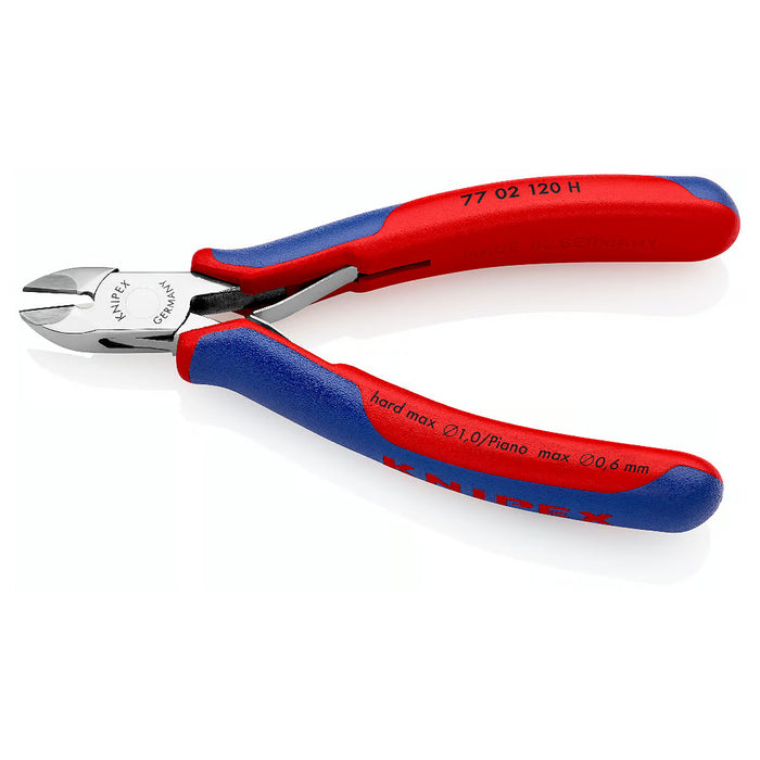 Kìm cắt linh kiện điện tử, dòng hiệu suất cao, lưỡi Carbide, chuyên cắt dây cứng KNIPEX chiều dài từ 120mm - 135mm, khả năng cắt từ 0.6mm - 2.0mm