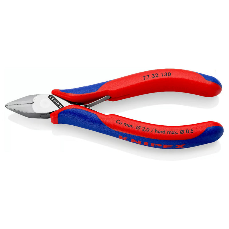 Kìm cắt linh kiện điện tử, có nang trợ lực, đầu mũi nhọn KNIPEX  chiều dài từ 115mm - 130mm, khả năng cắt từ 0.3mm - 2.0mm