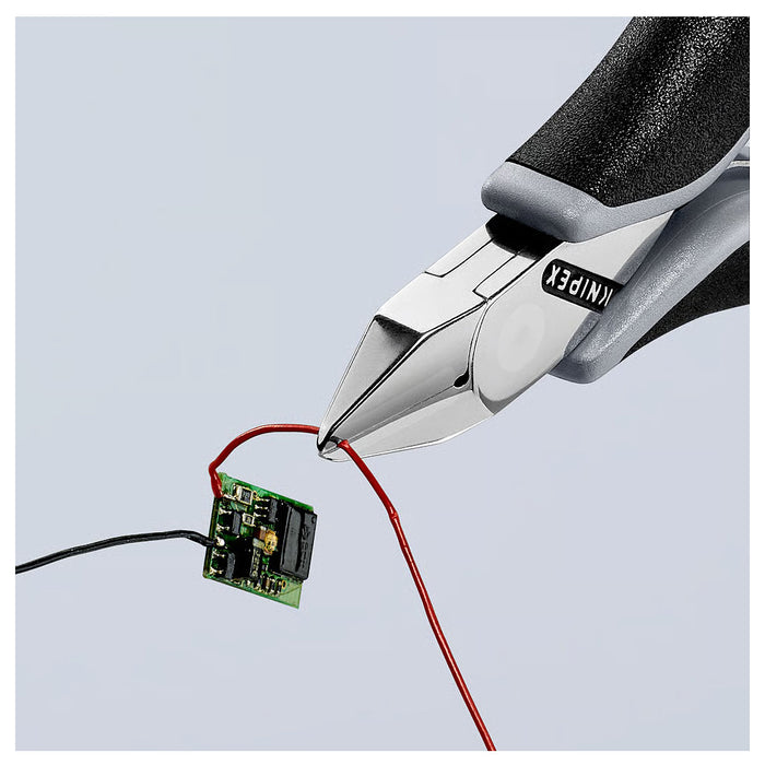 Kìm cắt linh kiện điện tử, chống tĩnh điện, đầu mũi nhọn KNIPEX chiều dài từ 115mm - 130mm, khả năng cắt từ 0.3mm - 1.6mm