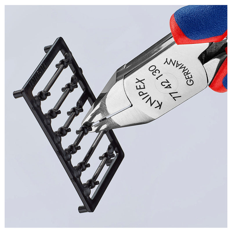 Kìm cắt linh kiện điện tử, có nang trợ lực, đầu mũi nhọn KNIPEX chiều dài từ 115mm - 130mm, khả năng cắt từ 0.3mm - 1.6mm