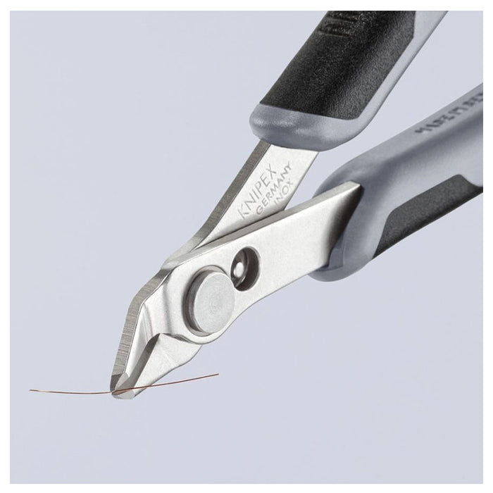 Kìm cắt linh kiện điện tử, chống tĩnh điện dòng Super Knips KNIPEX 78 03 125 ESD chiều dài 125mm, khả năng cắt từ 0.2mm - 1.6mm