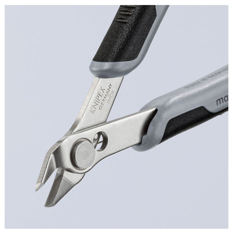 Kìm cắt linh kiện điện tử, chống tĩnh điện dòng Super Knips KNIPEX 78 03 125 ESD chiều dài 125mm, khả năng cắt từ 0.2mm - 1.6mm