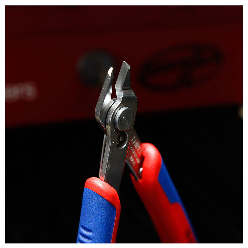 Kìm cắt linh kiện điện tử dòng Super Knips KNIPEX 78 03 125 chiều dài 125mm, khả năng cắt từ 0.2mm - 1.6mm
