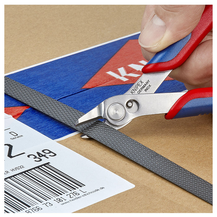 Kìm cắt linh kiện điện tử dòng Super Knips XL KNIPEX 78 03 140 chiều dài 140mm, khả năng cắt từ 0.2mm - 2.1mm