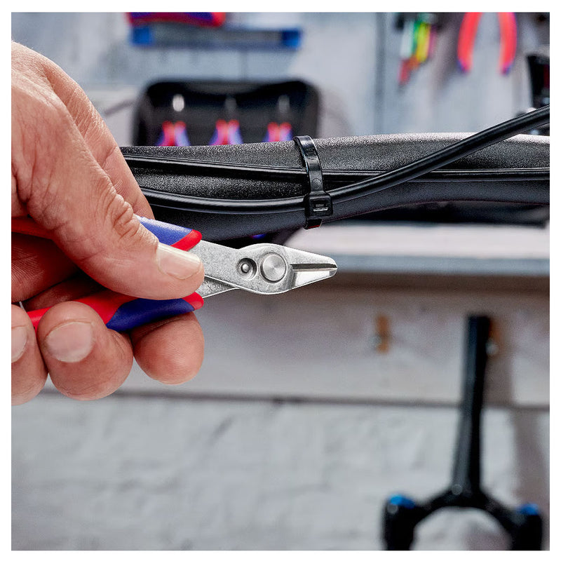 Kìm cắt linh kiện điện tử dòng Super Knips XL KNIPEX 78 03 140 chiều dài 140mm, khả năng cắt từ 0.2mm - 2.1mm