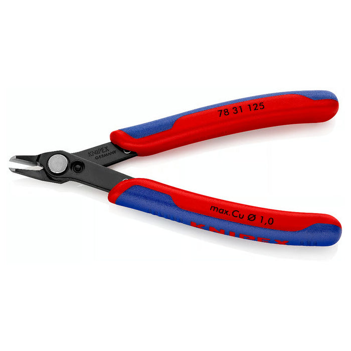 Kìm cắt linh kiện điện tử dòng Super Knips KNIPEX 78 31 125 chiều dài 125mm, khả năng cắt từ 0.2mm - 1.0mm