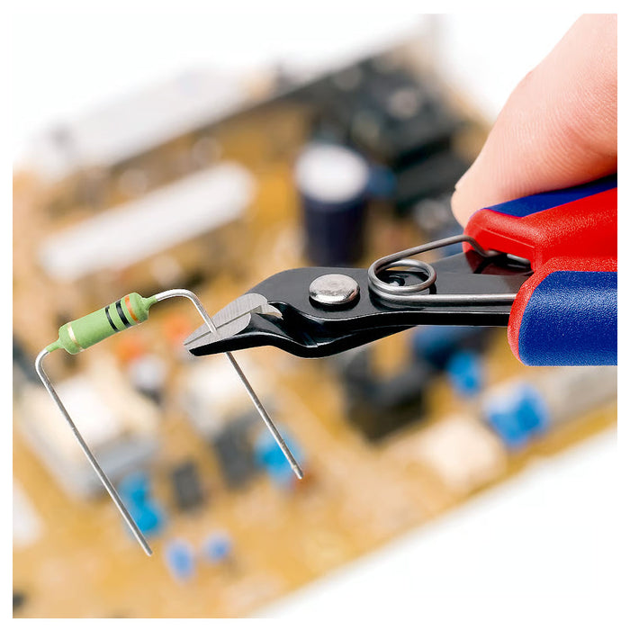 Kìm cắt linh kiện điện tử dòng Super Knips KNIPEX 78 61 125 chiều dài 125mm, khả năng cắt từ 0.2mm - 1.6mm