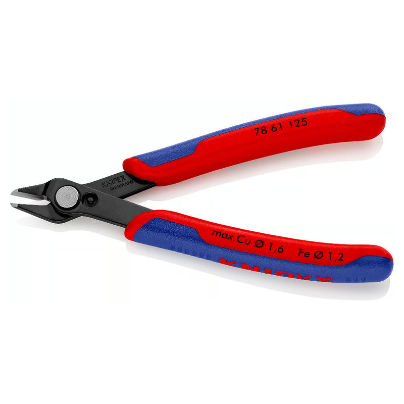 Kìm cắt linh kiện điện tử dòng Super Knips KNIPEX 78 61 125 chiều dài 125mm, khả năng cắt từ 0.2mm - 1.6mm
