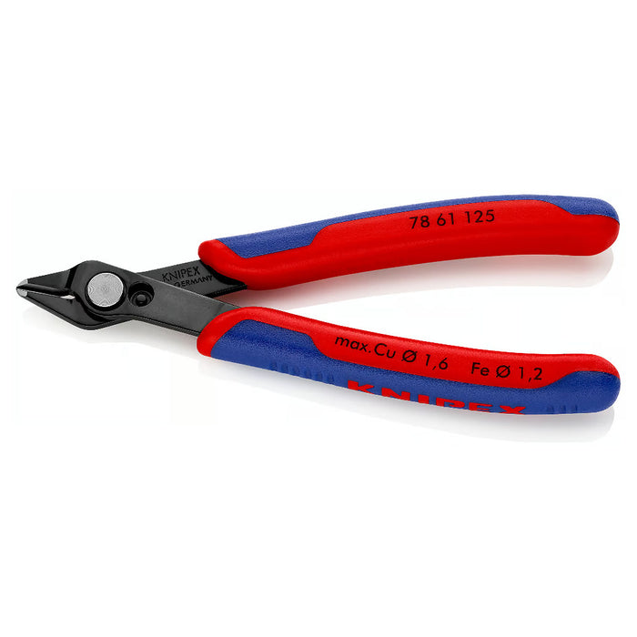 Kìm cắt linh kiện điện tử dòng Super Knips KNIPEX 78 61 125 chiều dài 125mm, khả năng cắt từ 0.2mm - 1.6mm
