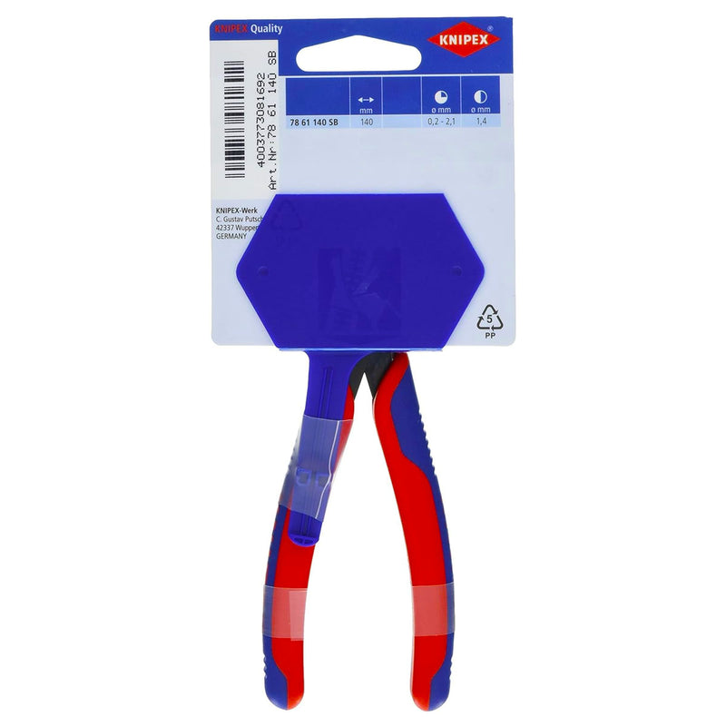 Kìm cắt linh kiện điện tử dòng Super Knips XL KNIPEX 78 61 140 chiều dài 140mm, khả năng cắt từ 0.2mm - 2.1mm