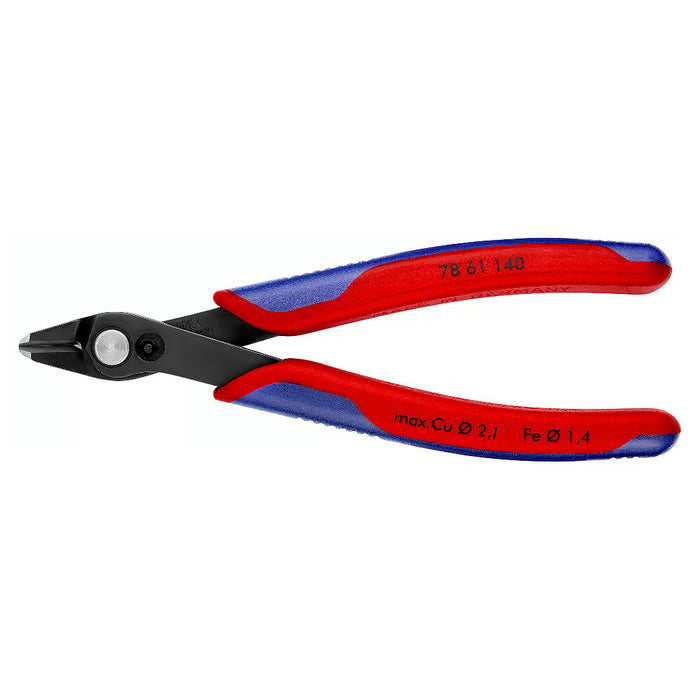 Kìm cắt linh kiện điện tử dòng Super Knips XL KNIPEX 78 61 140 chiều dài 140mm, khả năng cắt từ 0.2mm - 2.1mm