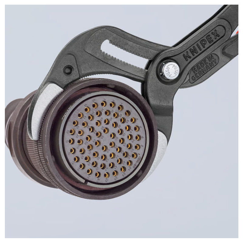 Kìm mỏ quạ, chuyên dùng mở ống Siphon KNIPEX 81 01 250 chiều dài 250mm, mạ đen nhám, tay cầm bọc nhựa chống trượt