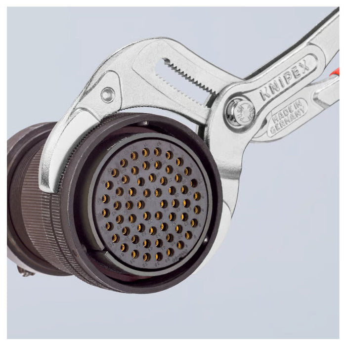 Kìm mỏ quạ, chuyên dùng mở ống Siphon KNIPEX 81 03 250 chiều dài 250mm, mạ Chrome, tay cầm bọc nhựa chống trượt