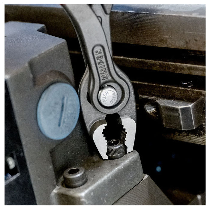 Kìm kẹp chuyên dụng mở ốc gỉ, sét dòng TwinGrip KNIPEX chiều dài từ 150mm - 250mm, mạ đen nhám, tay cầm bọc nhựa chống trượt