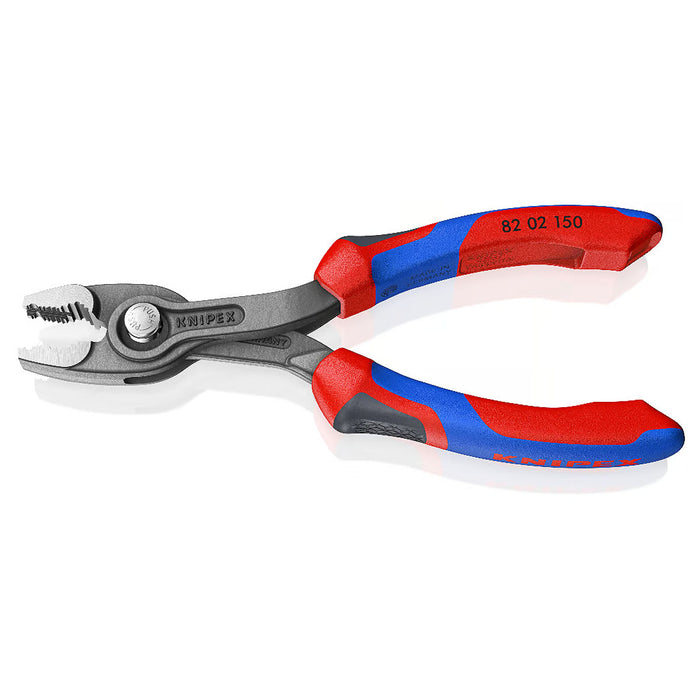 Kìm kẹp chuyên dụng mở ốc gỉ, sét dòng TwinGrip KNIPEX chiều dài từ 150mm - 250mm, mạ đen nhám, tay cầm bọc nhựa chống trượt