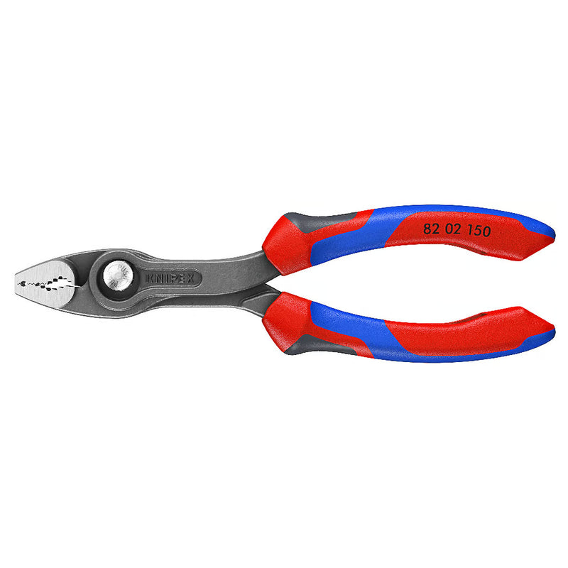 Kìm kẹp chuyên dụng mở ốc gỉ, sét dòng TwinGrip KNIPEX chiều dài từ 150mm - 250mm, mạ đen nhám, tay cầm bọc nhựa chống trượt