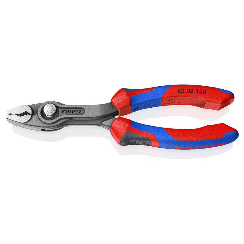 Kìm kẹp chuyên dụng mở ốc gỉ, sét dòng TwinGrip KNIPEX chiều dài từ 150mm - 250mm, mạ đen nhám, tay cầm bọc nhựa chống trượt