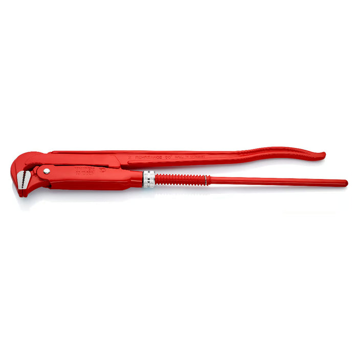 Mỏ lết răng, hàm cong 90° KNIPEX chiều dài từ 310mm - 750mm, sơn tĩnh điện màu đỏ
