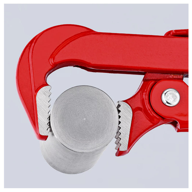 Mỏ lết răng, hàm cong 90° KNIPEX chiều dài từ 310mm - 750mm, sơn tĩnh điện màu đỏ