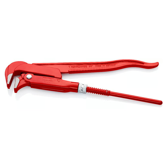 Mỏ lết răng, hàm cong 90° KNIPEX chiều dài từ 310mm - 750mm, sơn tĩnh điện màu đỏ