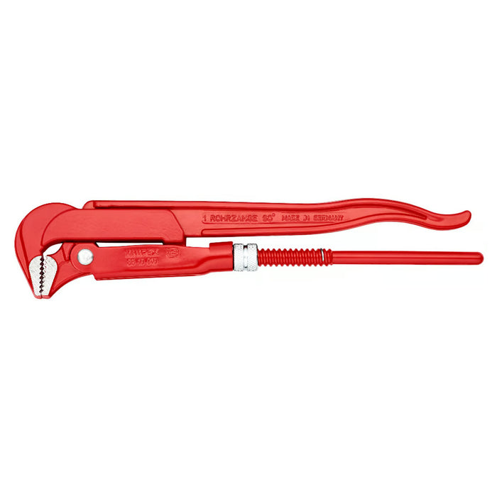 Mỏ lết răng, hàm cong 90° KNIPEX chiều dài từ 310mm - 750mm, sơn tĩnh điện màu đỏ