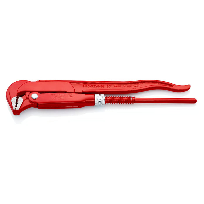 Mỏ lết răng, hàm cong 90° KNIPEX chiều dài từ 310mm - 750mm, sơn tĩnh điện màu đỏ