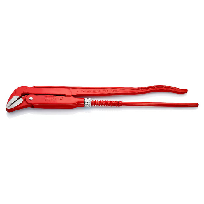 Mỏ lết răng, hàm cong 45° KNIPEX chiều dài từ 320mm - 570mm, sơn tĩnh điện màu đỏ