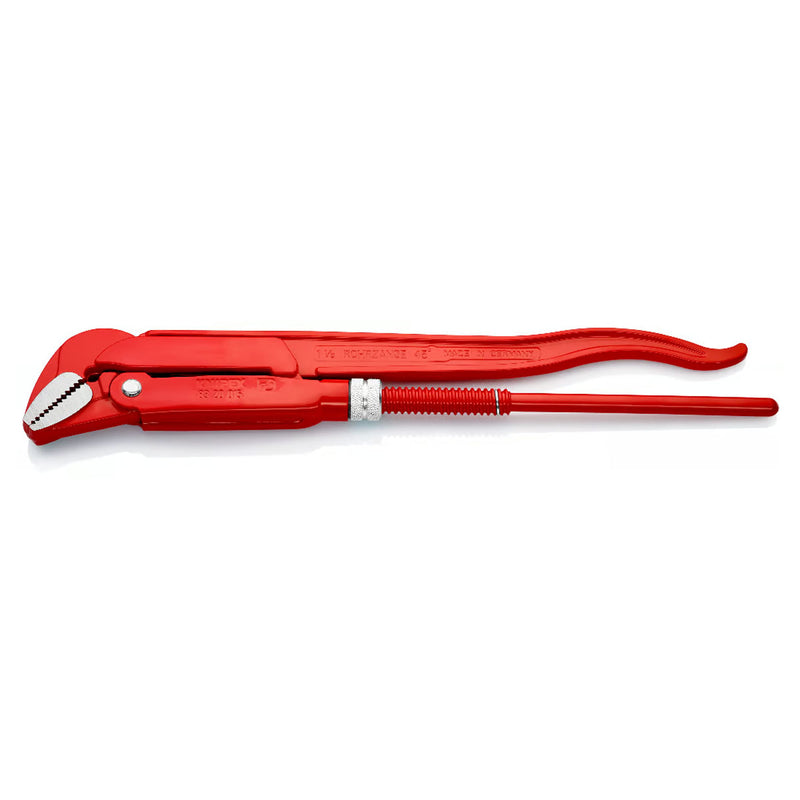 Mỏ lết răng, hàm cong 45° KNIPEX chiều dài từ 320mm - 570mm, sơn tĩnh điện màu đỏ