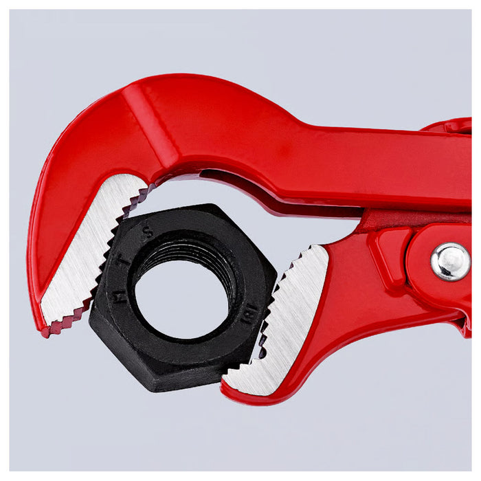 Mỏ lết răng dòng S-Type KNIPEX chiều dài từ 245mm - 680mm, sơn tĩnh điện màu đỏ