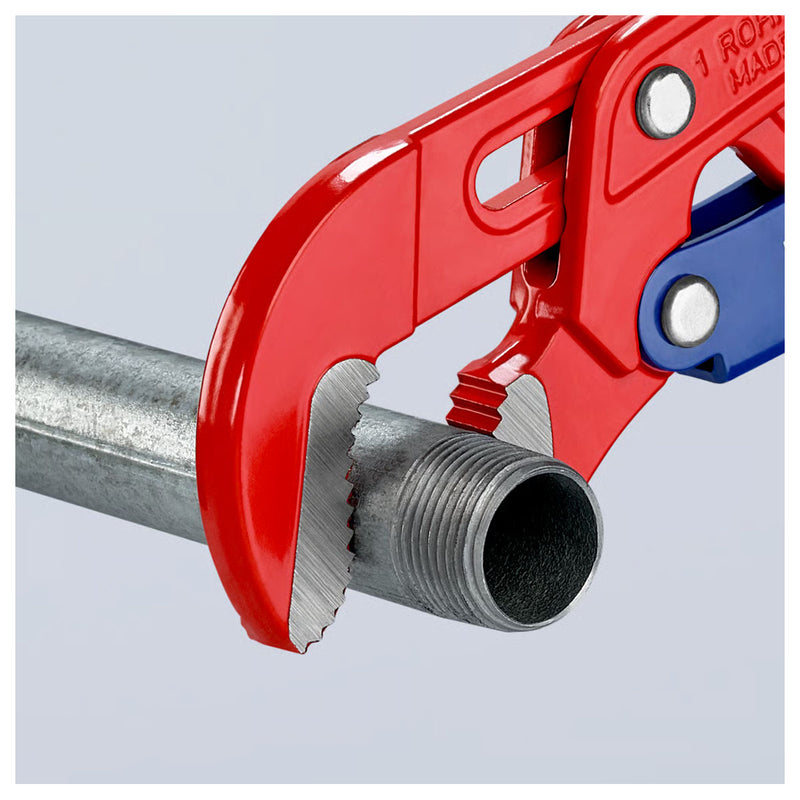 Mỏ lết răng điều chỉnh nhanh dòng S-Type KNIPEX chiều dài từ 330mm - 560mm, sơn tĩnh điện màu đỏ