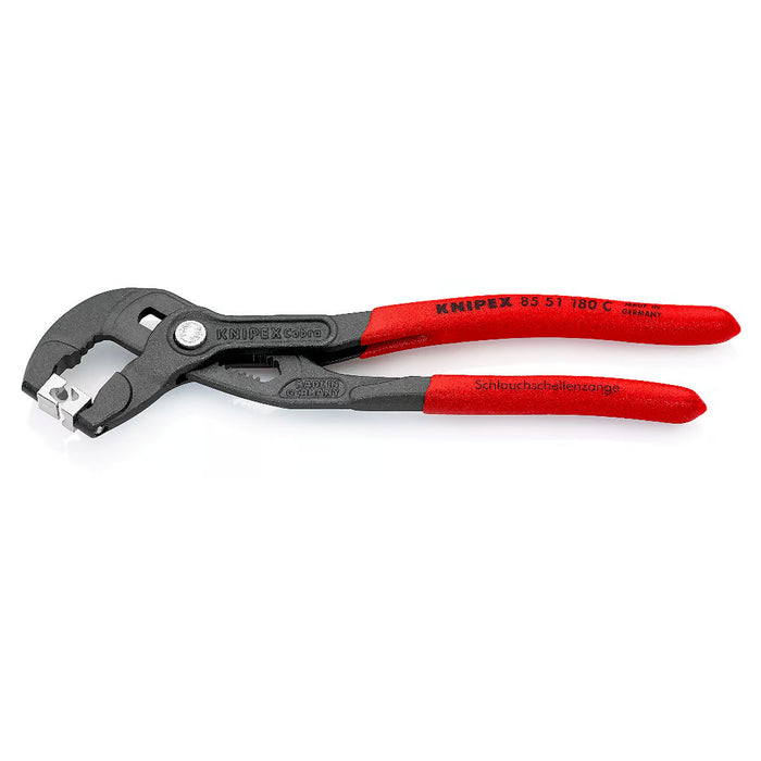 Kìm mỏ quạ, chuyên dùng tháo lắp cổ dê KNIPEX chiều dài từ 180mm - 250mm, mạ đen nhám, tay cầm bọc nhựa chống trượt
