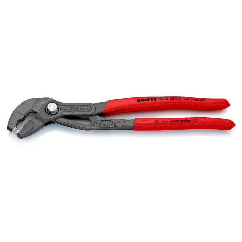 Kìm mỏ quạ, chuyên dùng tháo lắp cổ dê KNIPEX chiều dài từ 180mm - 250mm, mạ đen nhám, tay cầm bọc nhựa chống trượt