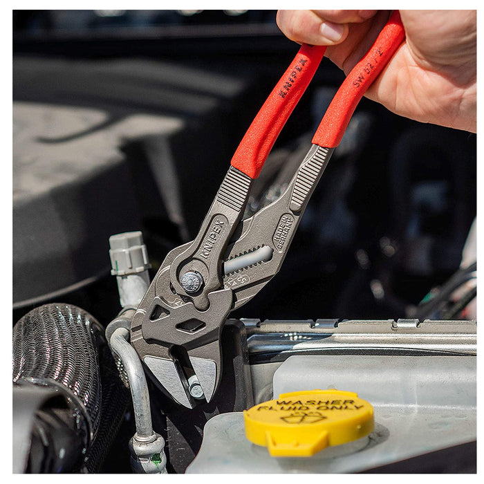 Kìm mỏ quạ KNIPEX chiều dài từ 180mm - 300mm, mạ đen nhám, tay cầm bọc nhựa chống trượt