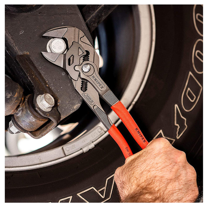 Kìm mỏ quạ KNIPEX chiều dài từ 180mm - 300mm, mạ đen nhám, tay cầm bọc nhựa chống trượt