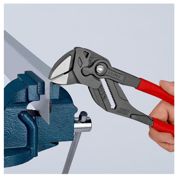 Kìm mỏ quạ KNIPEX chiều dài từ 180mm - 300mm, mạ đen nhám, tay cầm bọc nhựa chống trượt