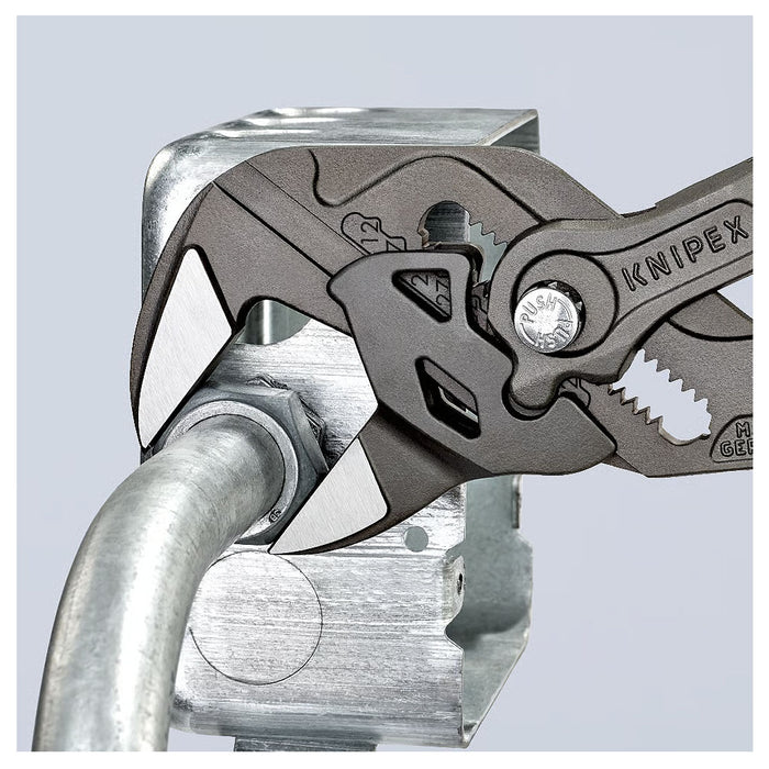Kìm mỏ quạ KNIPEX chiều dài từ 180mm - 300mm, mạ đen nhám, tay cầm bọc nhựa chống trượt